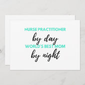 看護師の日、世界で最高のママ2 シーズンカード (正面/裏面)