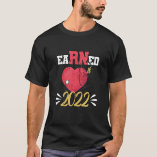 看護師の称号を獲得した 医療 看護師 Tシャツ
