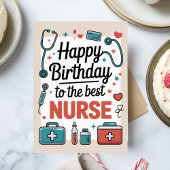 看護師の誕生日おめでとう カード