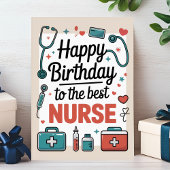 看護師の誕生日おめでとう カード