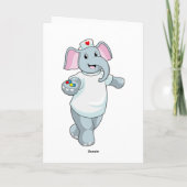 看護師の象の薬 カード (裏面)