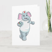 看護師の象の薬 カード (正面)