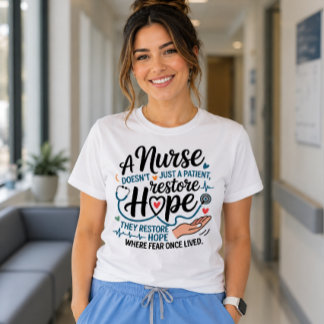 看護師は患者を回復させるだけでなく、とてもかわいい Tシャツ
