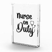 看護師へのギフト 看護師 常駐 フォトブロック (右)