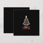 看護師へのプレゼント メリークリスマス シーズンカード (正面/裏面)