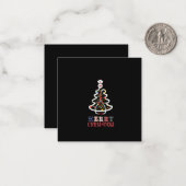 看護師へのプレゼント メリークリスマス ノートカード (正面/裏面インサイチュ)