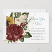 看護師への感謝カード - 複数または単品 (正面)