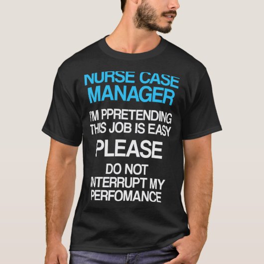 看護師ケースマネージャー Rn 管理 5 Tシャツ (正面)