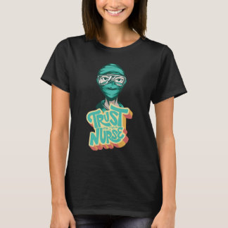 看護師フェイスマスク 引用 Tシャツ