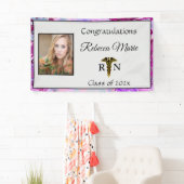 看護師卒業ケドゥケウス 横断幕