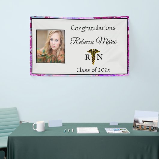 看護師卒業ケドゥケウス 横断幕 (トレードショー)