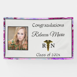 看護師卒業ケドゥケウス 横断幕