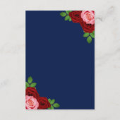 看護師卒業パーティー登録 エンクロージャーカード (裏面)