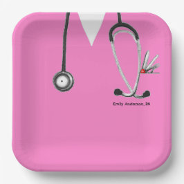 看護師卒業パーティー ペーパープレート