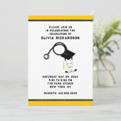 看護師卒業パーティー 招待状 (スタンド正面)