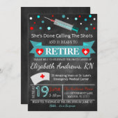 看護師卒業招待状 招待状 (正面/裏面)