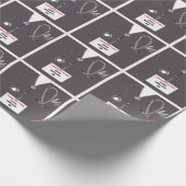 看護師卒業記念ギフト包装紙 ラッピングペーパー (角)