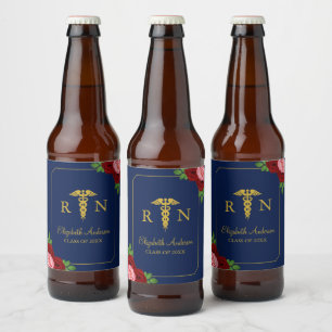 看護師卒業 ビールラベル