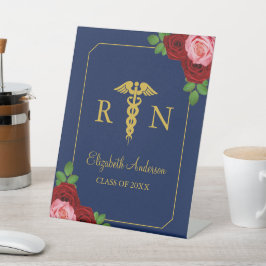 看護師卒業 台座サイン