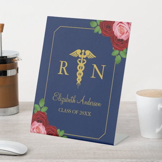 看護師卒業 台座サイン (インサイチュ)