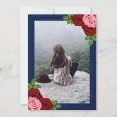 看護師卒業 招待状 (裏面)