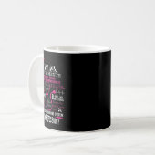 看護師服 CNA 看護師 ブレストキャンサー啓発 コーヒーマグカップ (正面左)