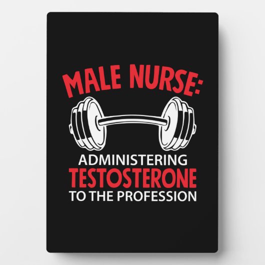 看護師 ギフト 男性 看護師 運営 フォトプラーク (正面)