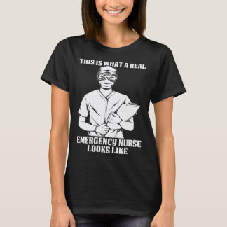 看護師 ケアテイカー 病院 救急看護師 Tシャツ