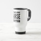 看護師 コーヒー大好き トラベルマグ (正面右)