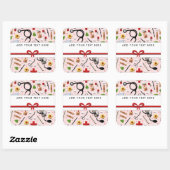 看護師 スクエアシール (シート)