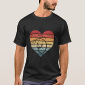 看護師 ステートスコープ 男性 看護 Tシャツ (正面)