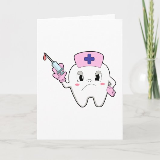 看護師(注射器を持つ) Teeth.PNG カード (正面)