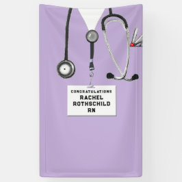 看護師 看護学校 卒業 横断幕