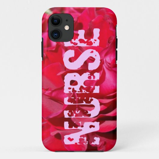 看護師 iPhone 5 カスタムケース 赤いバラ ピンク Case-Mate iPhoneケース (裏面)
