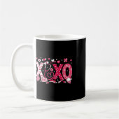 看護師 Xoxo 聴診器 バレンタイン Rn 認定看護助手 看護婦  コーヒーマグカップ (左)