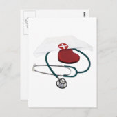 看護師HaveHeart082309 ポストカード (正面/裏面)