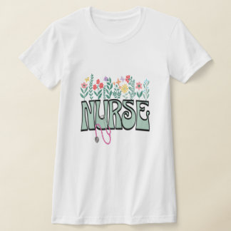 看護師Tシャツ 医療従事者用Tシャツ 看護婦シャツ Tシャツ