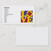 看護愛 名刺 (正面/裏面)