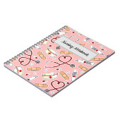 看護手帳 ノートブック (左側)