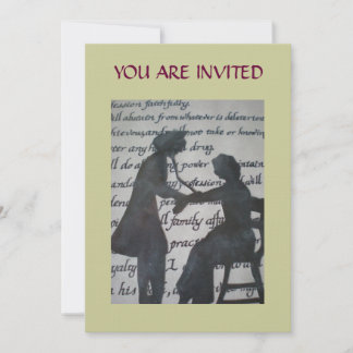 看護招待状 招待状