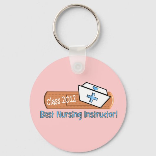 看護最高のインストラクターキーチェーン キーホルダー (正面)