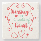 看護業務 ストーンコースター (正面)