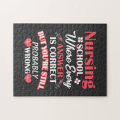 看護生活 |看護学生 ジグソーパズル (横)