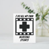 看護用スタント ポストカード (スタンド正面)