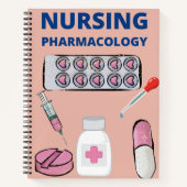 看護薬理学手帳 ノートブック (正面)