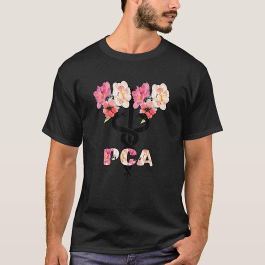看護補助者 PCA 看護師 Tシャツ (正面)