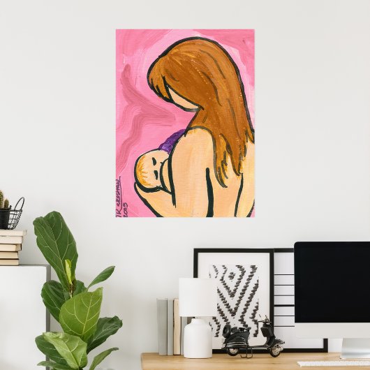 看護 ポスター (ホームオフィス)