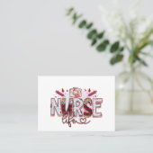 看護、医療、思いやり、患者気に様 予約カード (スタンド正面)