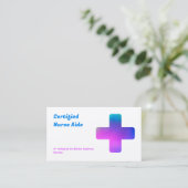 看護QR CNA 名刺 (スタンド正面)