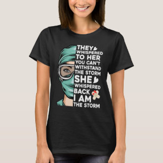 看護RnナースIは嵐 Tシャツ